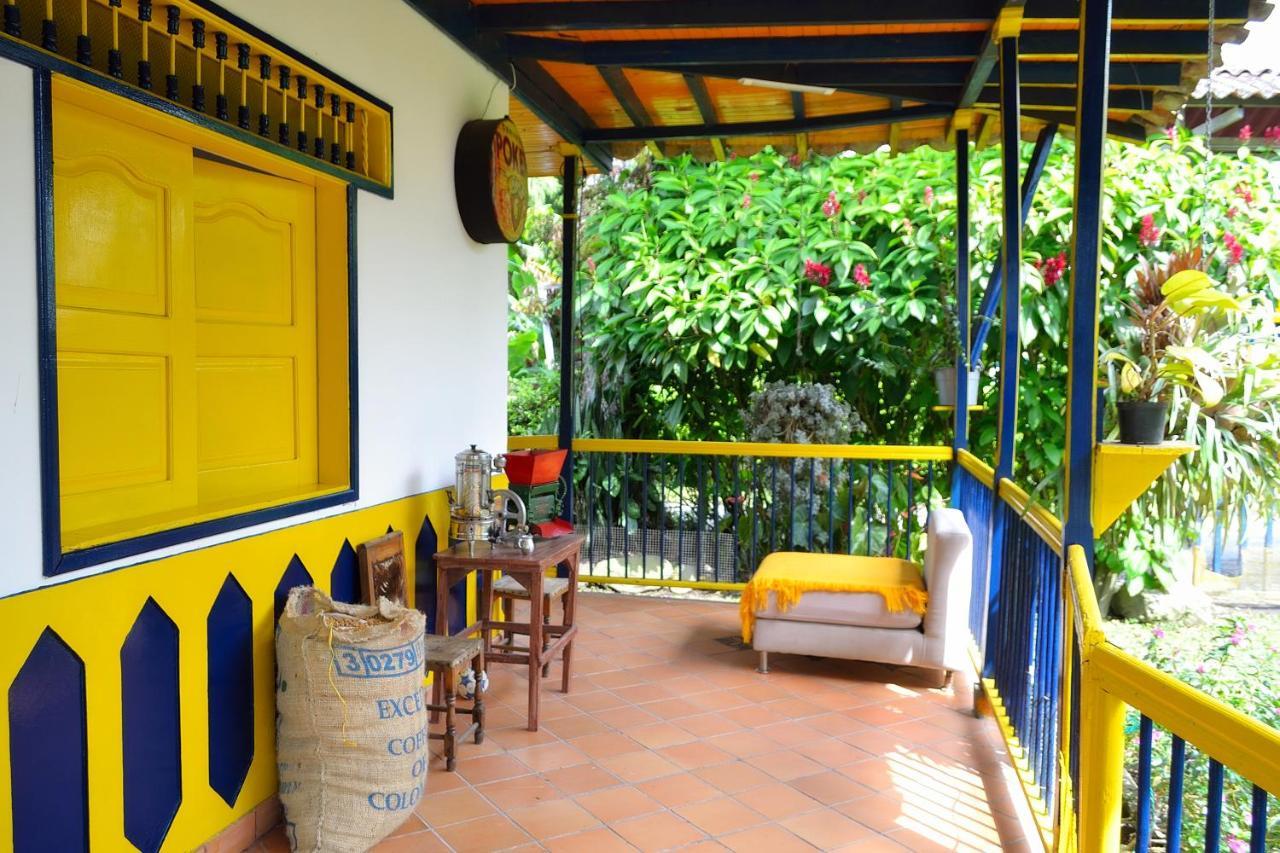 מונטנגרו Casa Finca Villa Luz A 800 Mts Del Parque Del Cafe מראה חיצוני תמונה